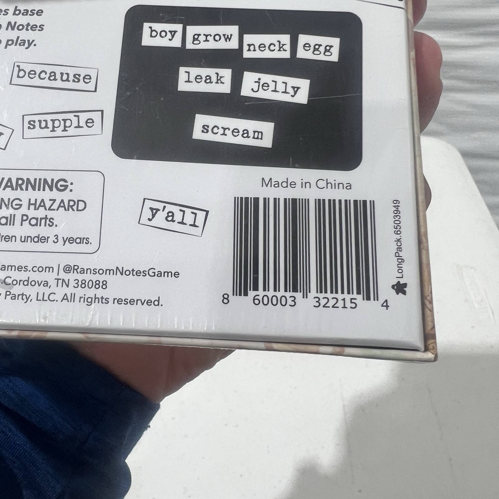 New Ransom Notes Expansion Pack Magnet Party Game 3-10 Players