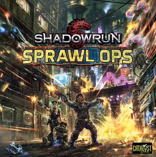 Shadowrun Sprawl Ops Board Game