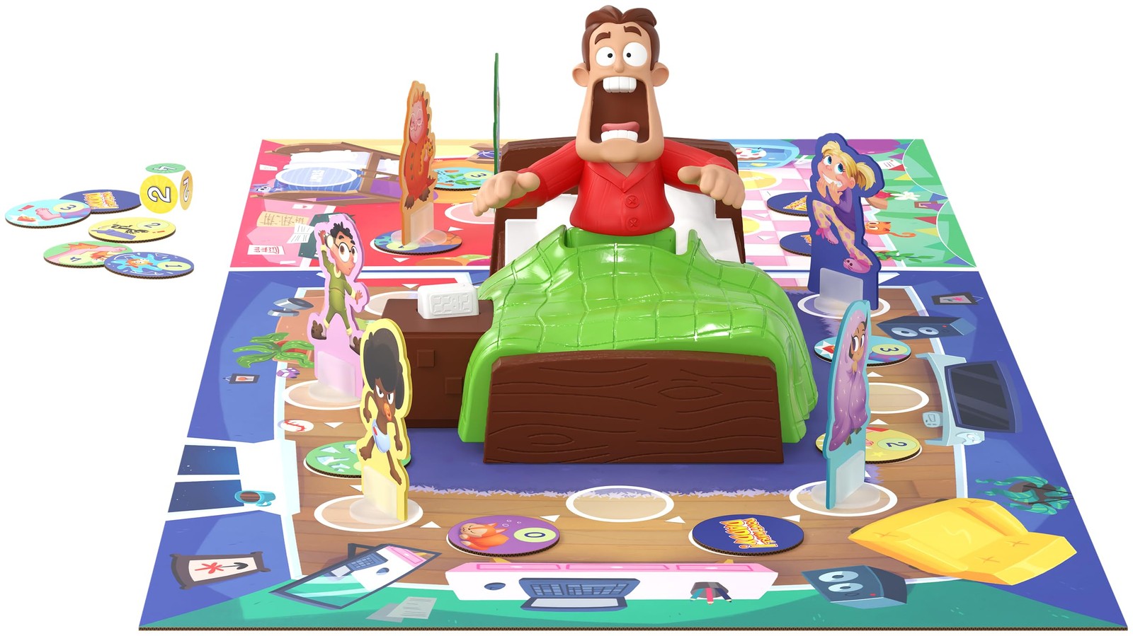 Dont Wake Daddy Board Game Surprise Action Game for Kids 2-6 Players Age 4+