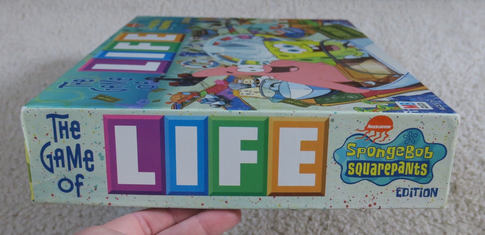 Hasbro The Game of Life Spongebob Squarepants Edition 100% Complete MB 2005