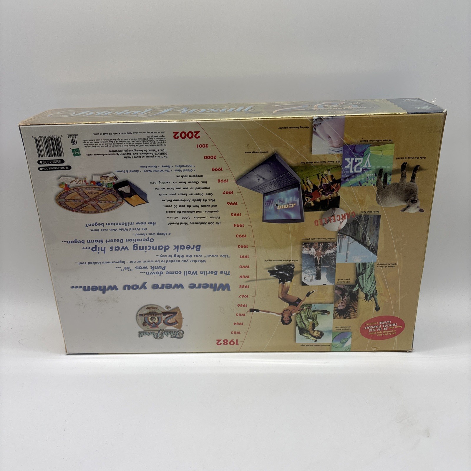 Trivial Pursuit 20th Anniversary Edition Board Game (Sealed) Hasbro