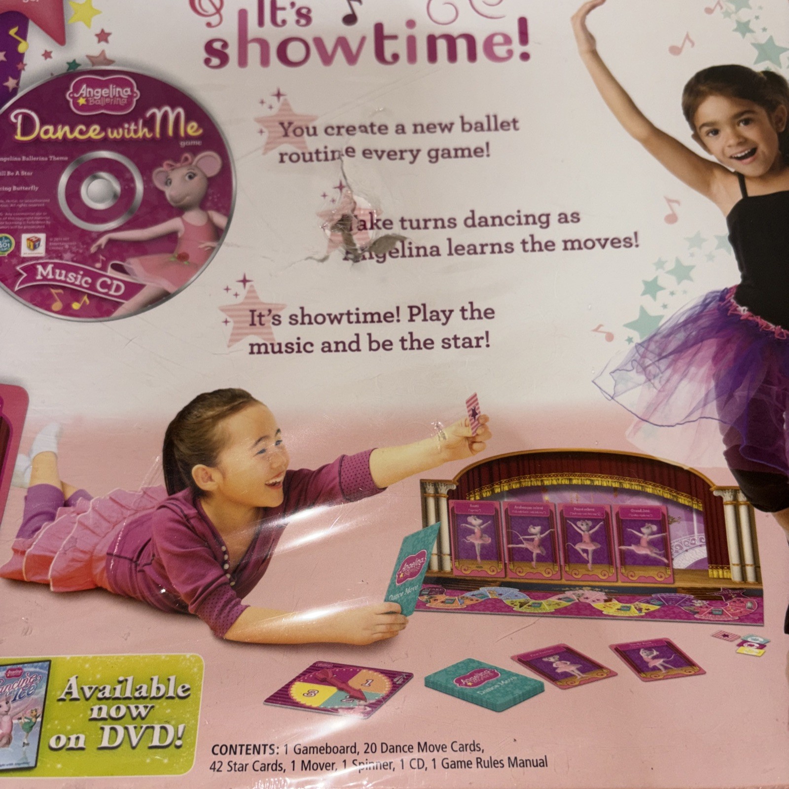 Angelina Ballerina “Dance With Me” Game by I Can Do That Games 2011 New