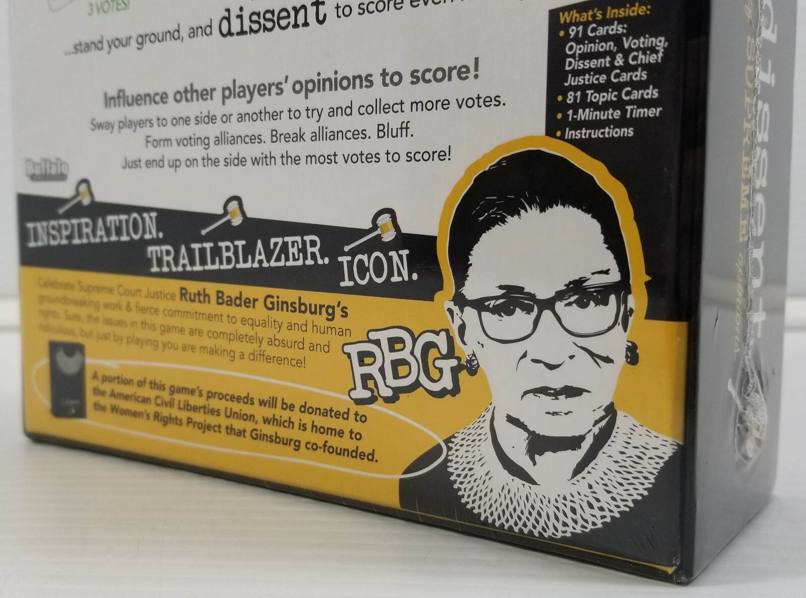 a5) I Dissent: A Game of Supreme Opinions – Board Game – Buffalo Games & Puzzles