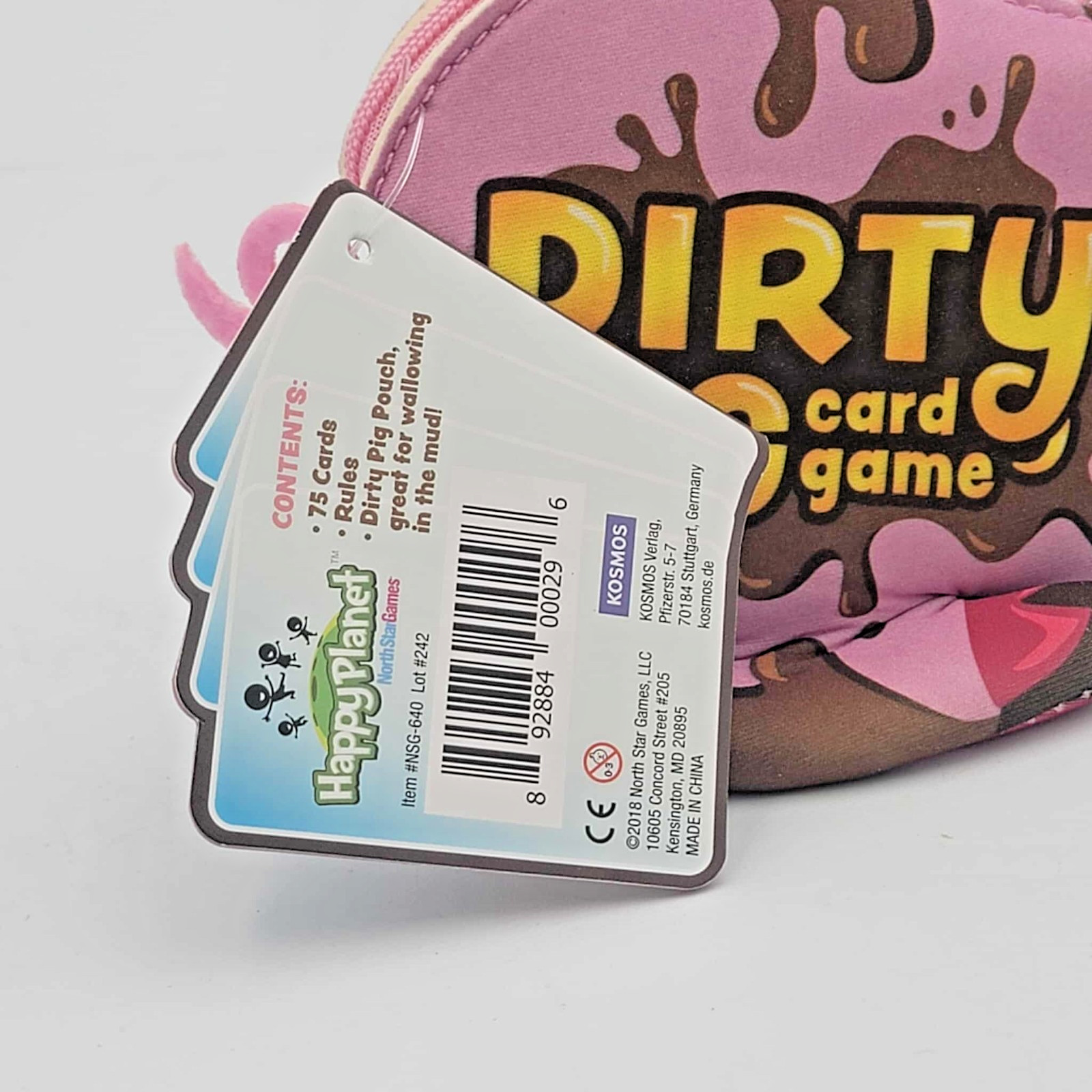 Dirty Pig Card Game NEW Sealed North Star w/ Pouch 2018 Family Friendly Kosmos