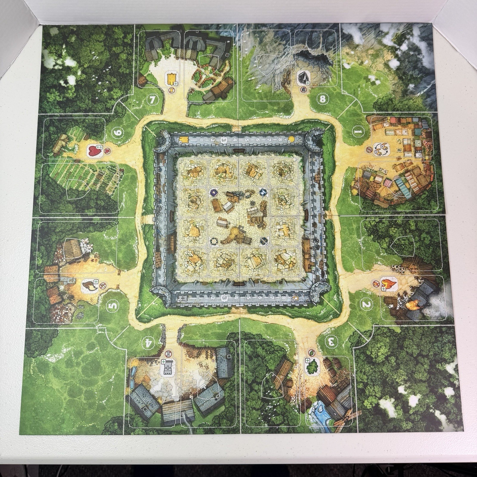Oltree Board Game Co-Op & Narrative Studio H Rangers Dragon COMPLETE
