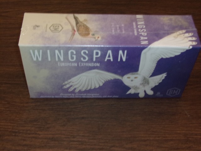 NIB 2019 Wingspan European Expansion By Stonemaier Games