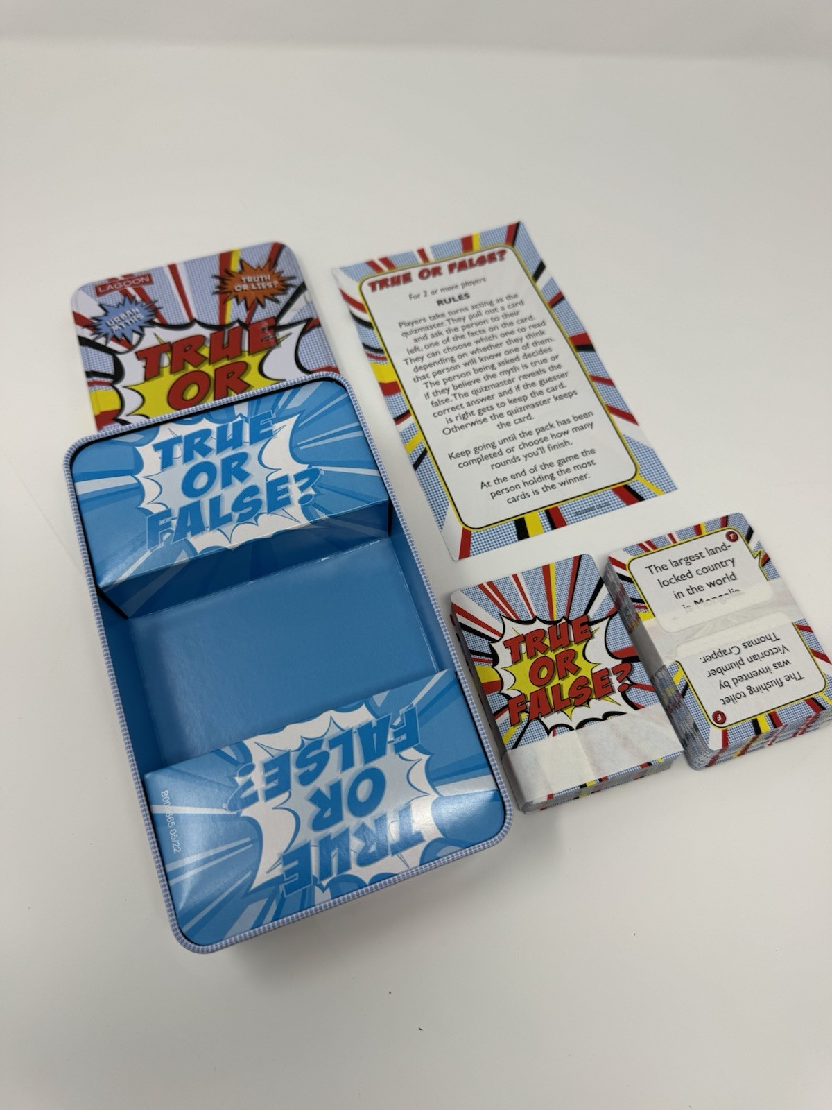True Or False The Hilarious Trivia Game, Pre-owned, Played Once, Fun Family Game
