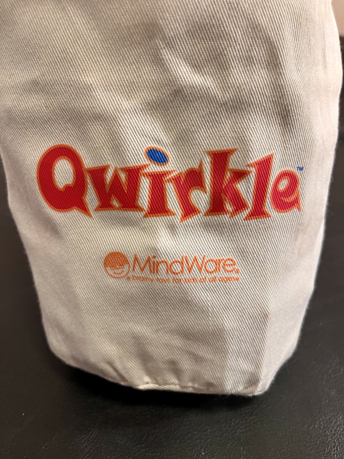 MindWare Qwirkle Game 105 Durable Wooden Tiles Drawstring Bag Family
