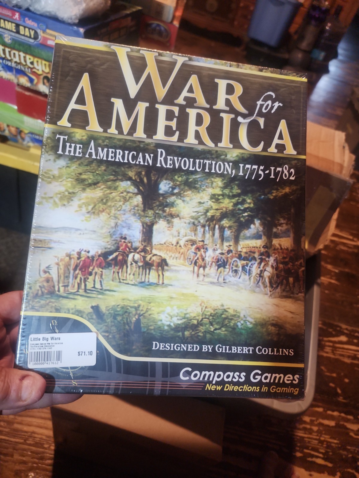 Compass Games: War for America: The American Revolution 1775-1782: Sealed