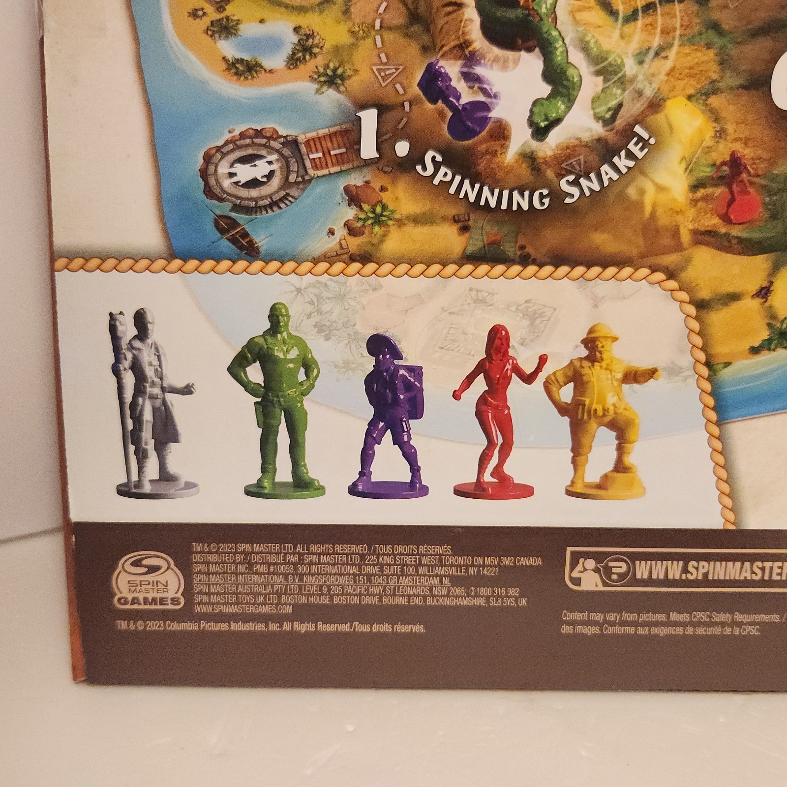 Jumanji Stampede Cooperative Board Game, 3D Adventure Game, Family Game