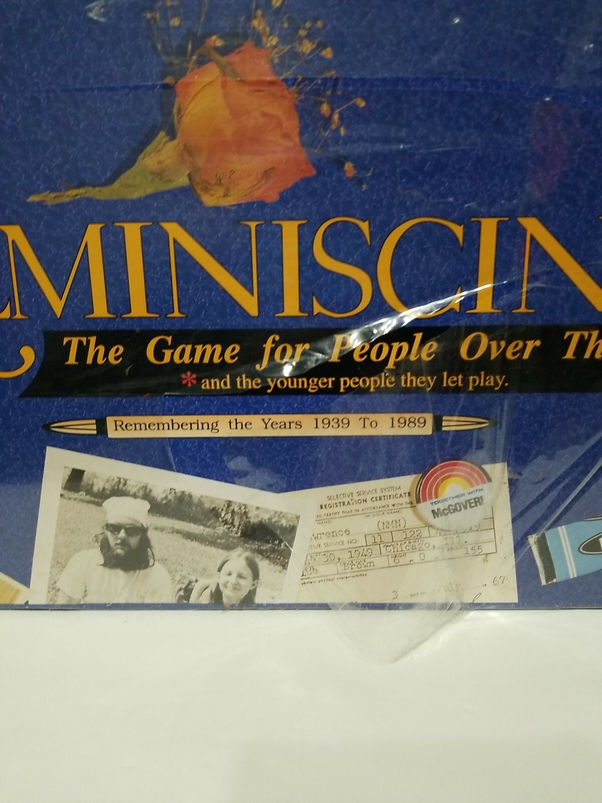 New/Sealed “Reminiscing” Board Game by TDC Games – 1993 Edition