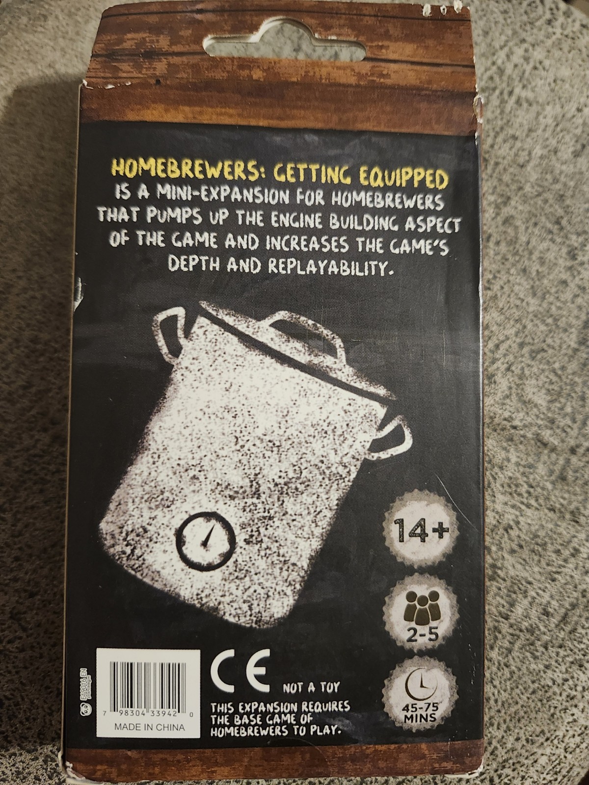 Homebrewers – Getting Equipped Expansion