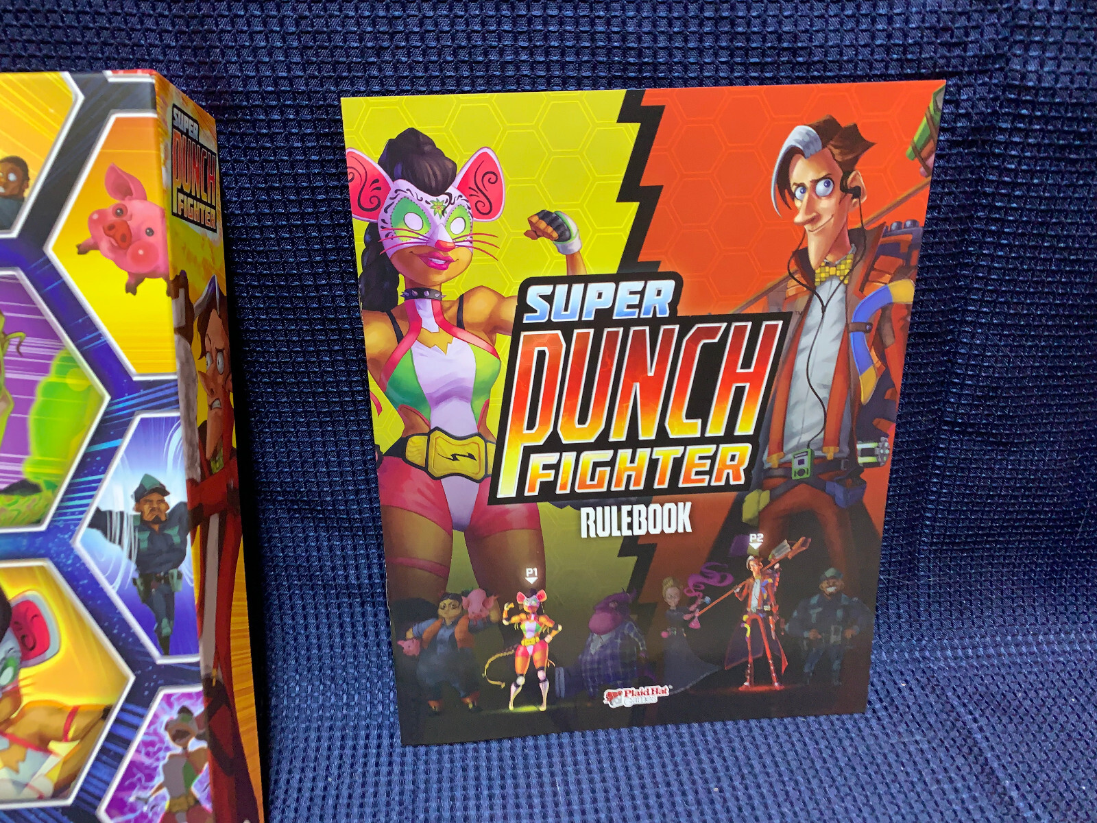 Super Punch Fighter Board Game [ Plaid Hat Games 2018 ] 100% EXCELLENT COMPLETE