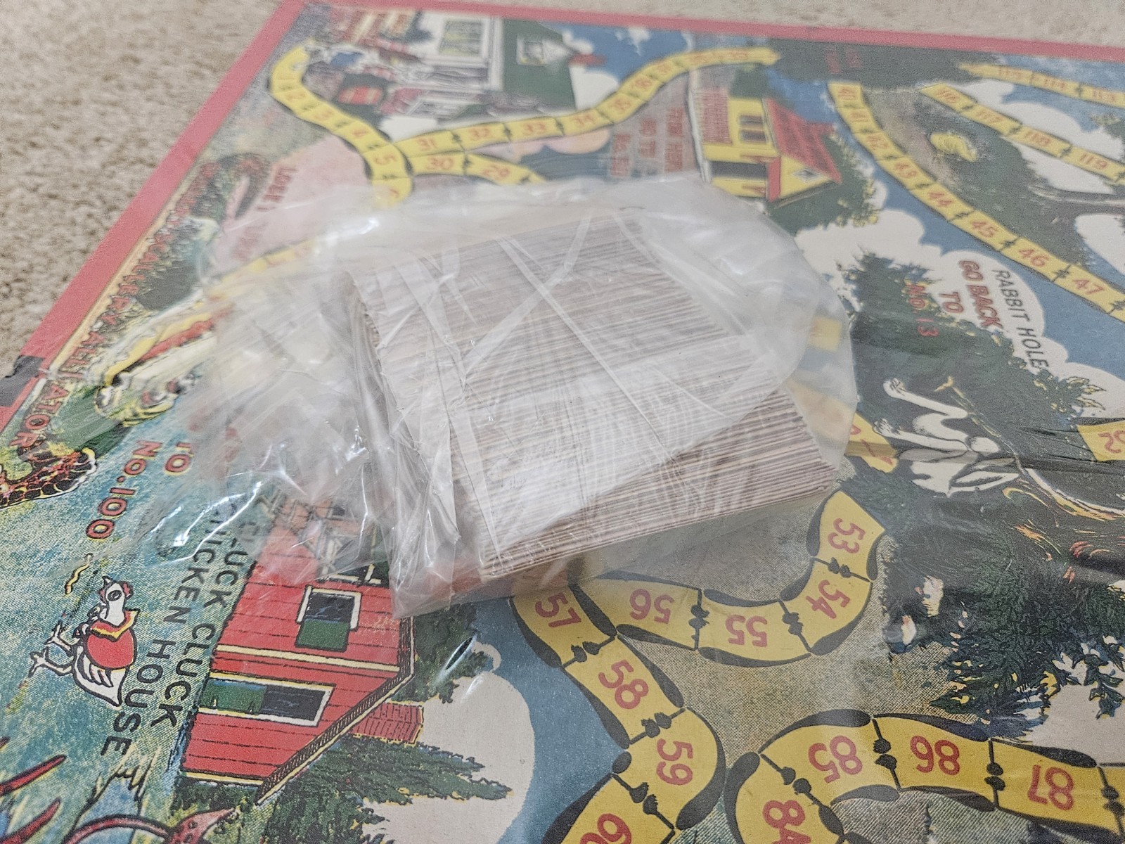 ~ Vintage UNCLE WIGGILY Board Game Red Squid Milton Bradley Howard Garris ~