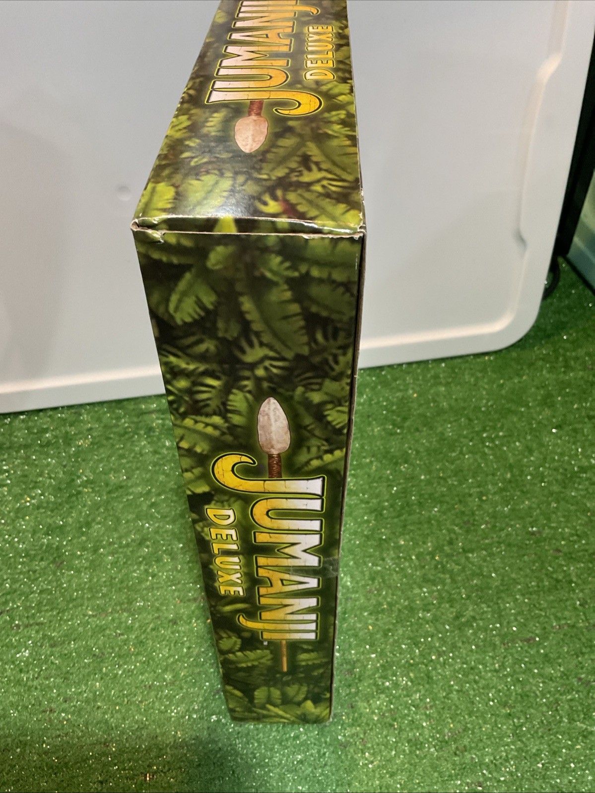 Jumanji Deluxe Electronic Adventure Board Game W/ Lights & Sound NIB New Sealed