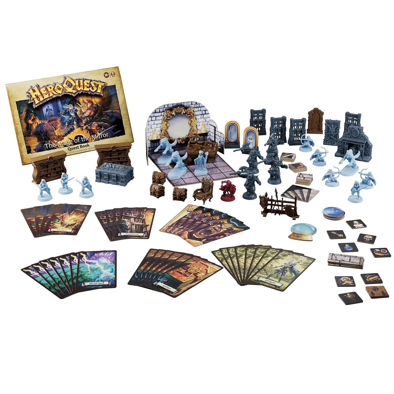 Avalon Hill Heroquest The Mage of Mirror Quest Pack, Roleplaying Game, Requires