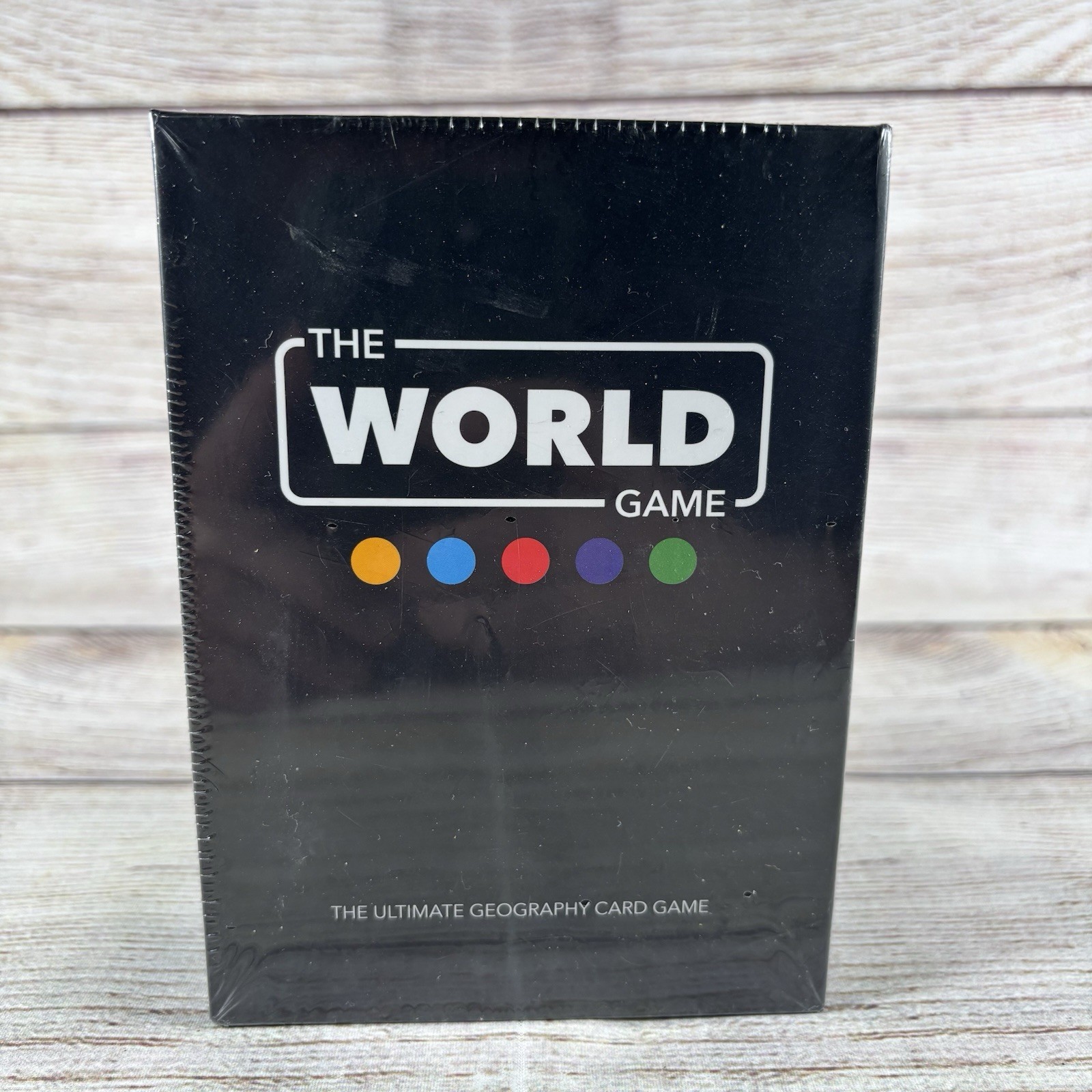 The World Game Ultimate Geography Card Game 194 Country Cards Sealed