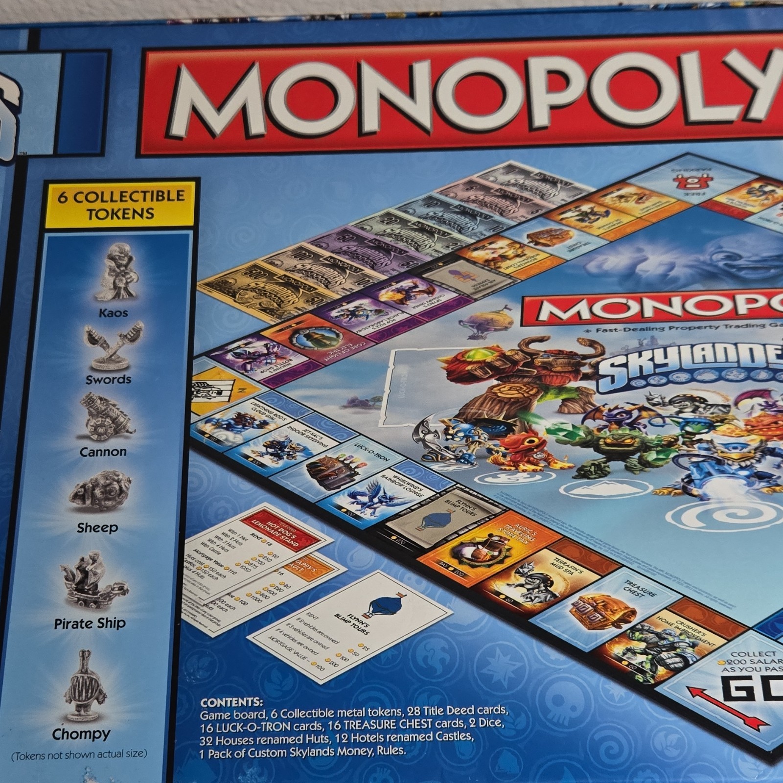 Skylanders Edition Monopoly Board Game Complete 2013