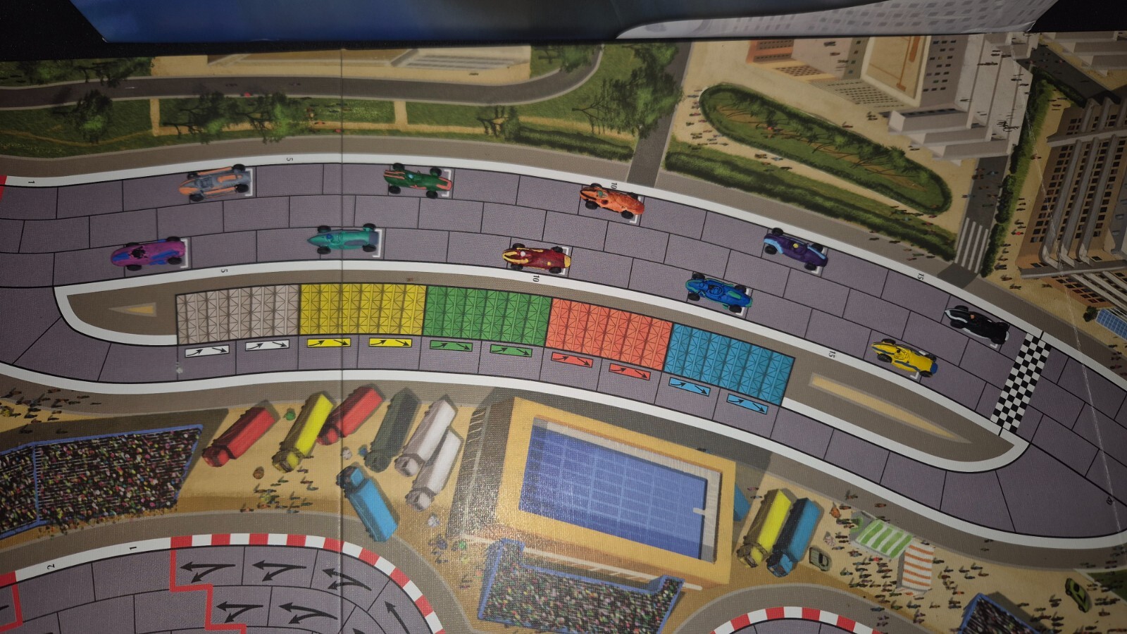 Formula D 10 painted F1 miniature cars / 10 cars F1 (20mm) painted