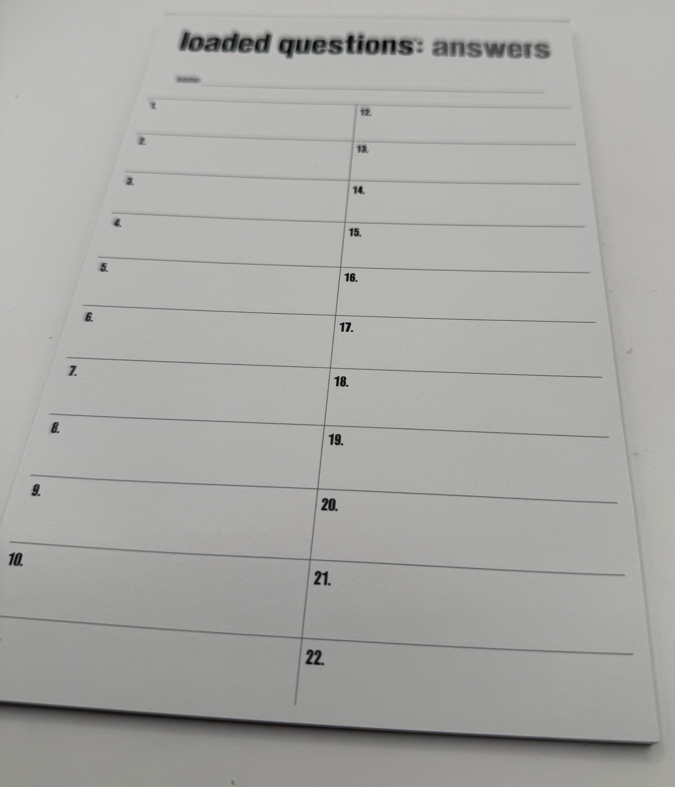 Loaded Questions Family & Party Trivia Board Game Almost Complete READ!