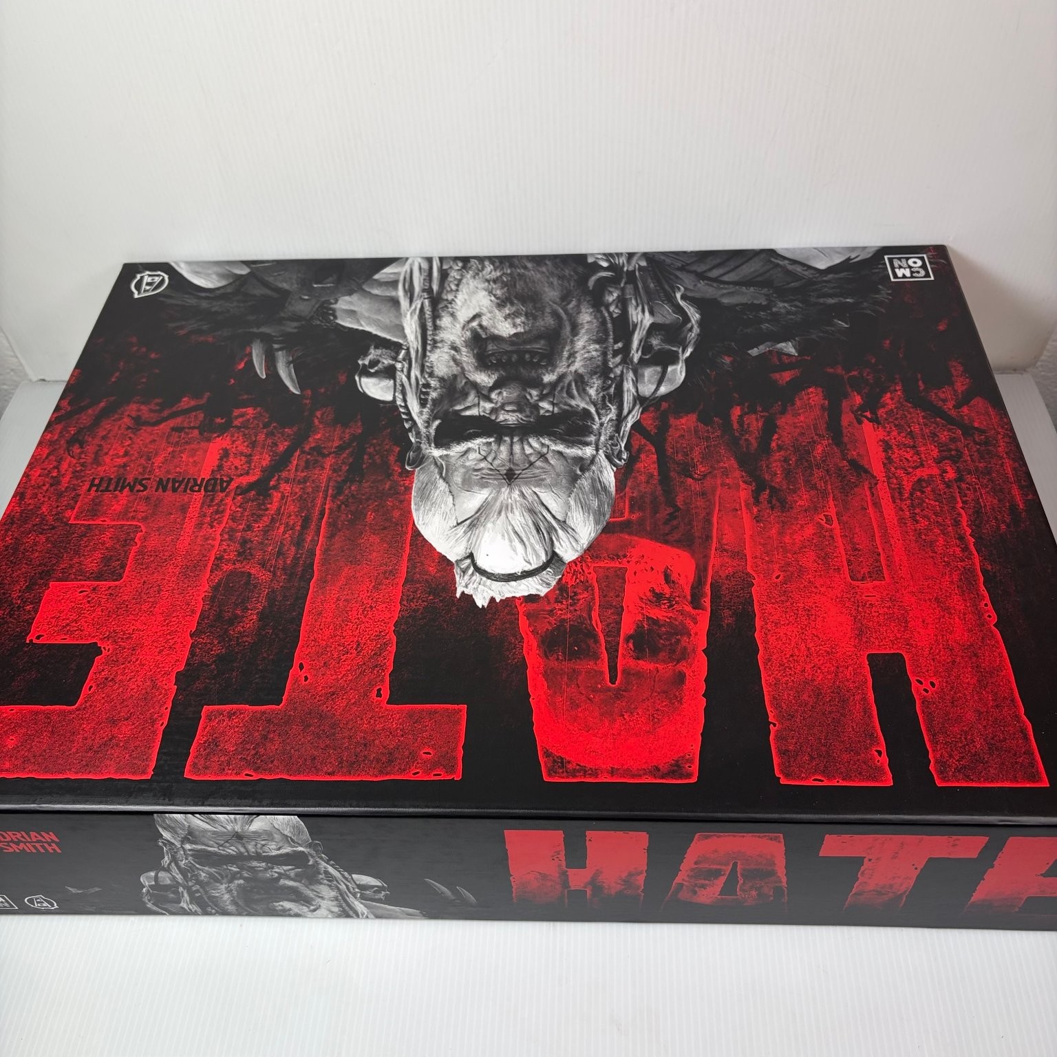 HATE Kickstarter Exclusive Board Game Tyrant Pledge Adrian Smith w/ 5 Expansions