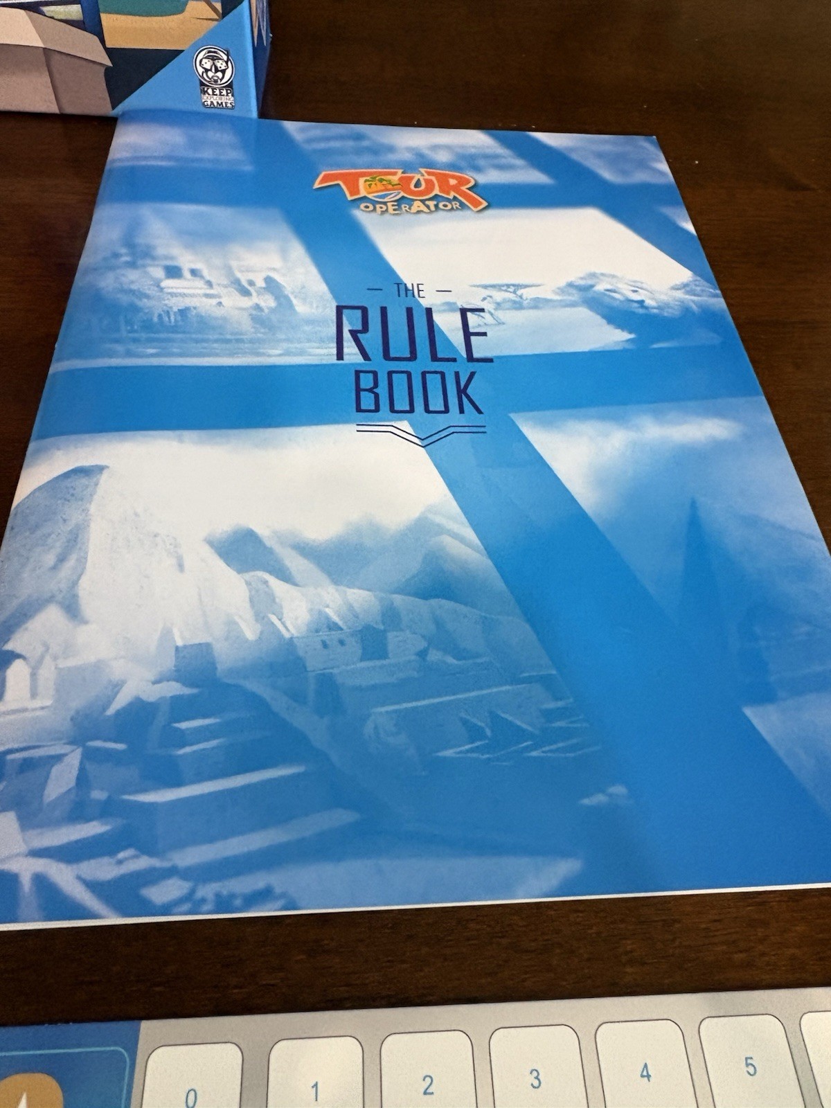 Tour Operator Board Game NEW! Open Box Keep Exploring Games Sealed Pieces