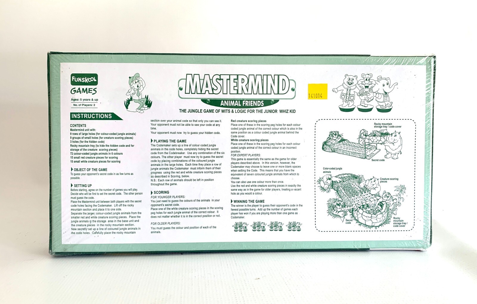 Funskool Mastermind Animal Friends Game for Ages 5+ – Game of Wits and Logic