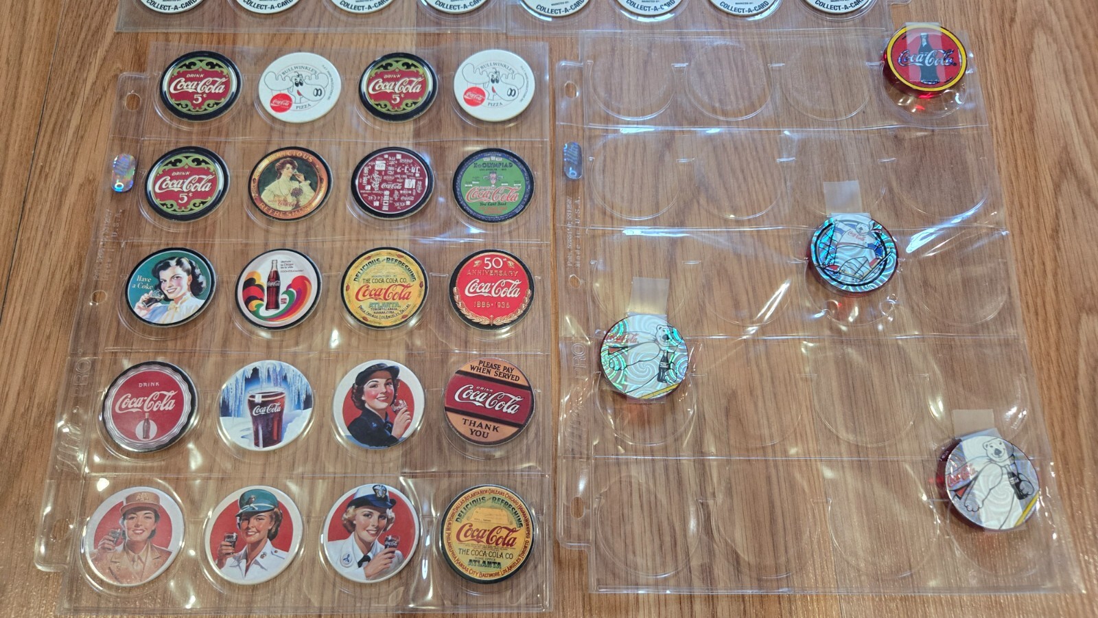 Coca Cola LICENCED SET Pog Pogs Milkcap Lot w. Slammers Series 1 2 Soda Pop 90s