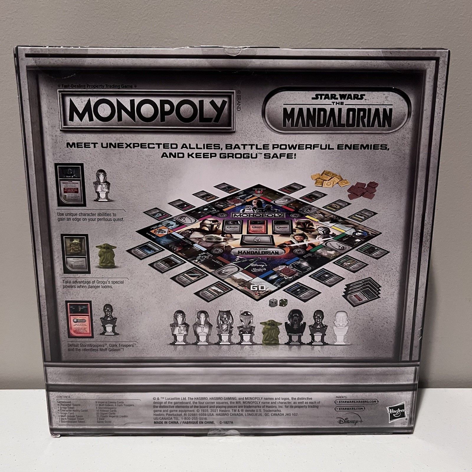 Monopoly Star Wars The Mandalorian Edition Board Game New Sealed Protect Grogu