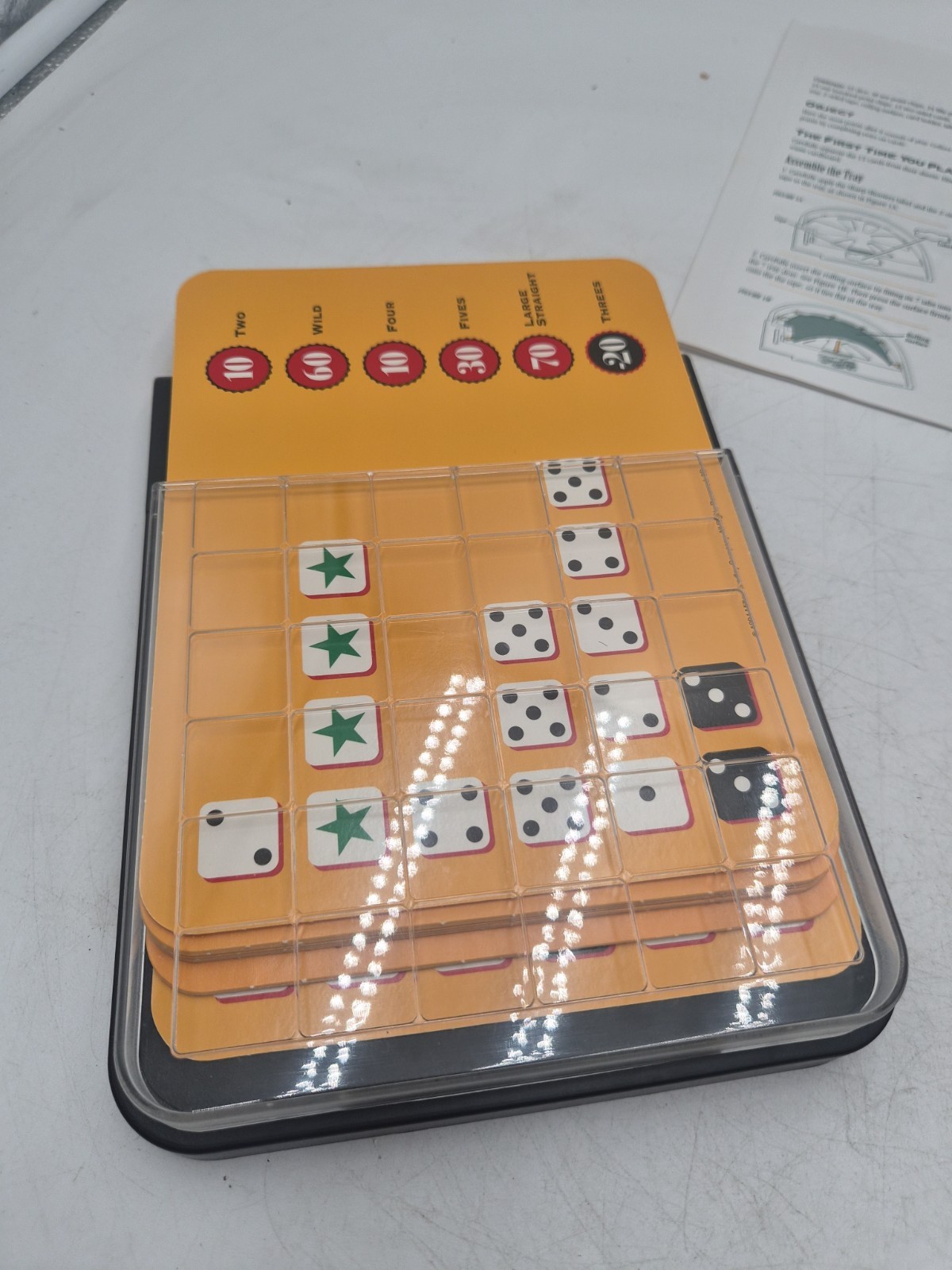Vintage Sharp Shooters Dice Board Game 1994 Milton Bradley Replacement Parts