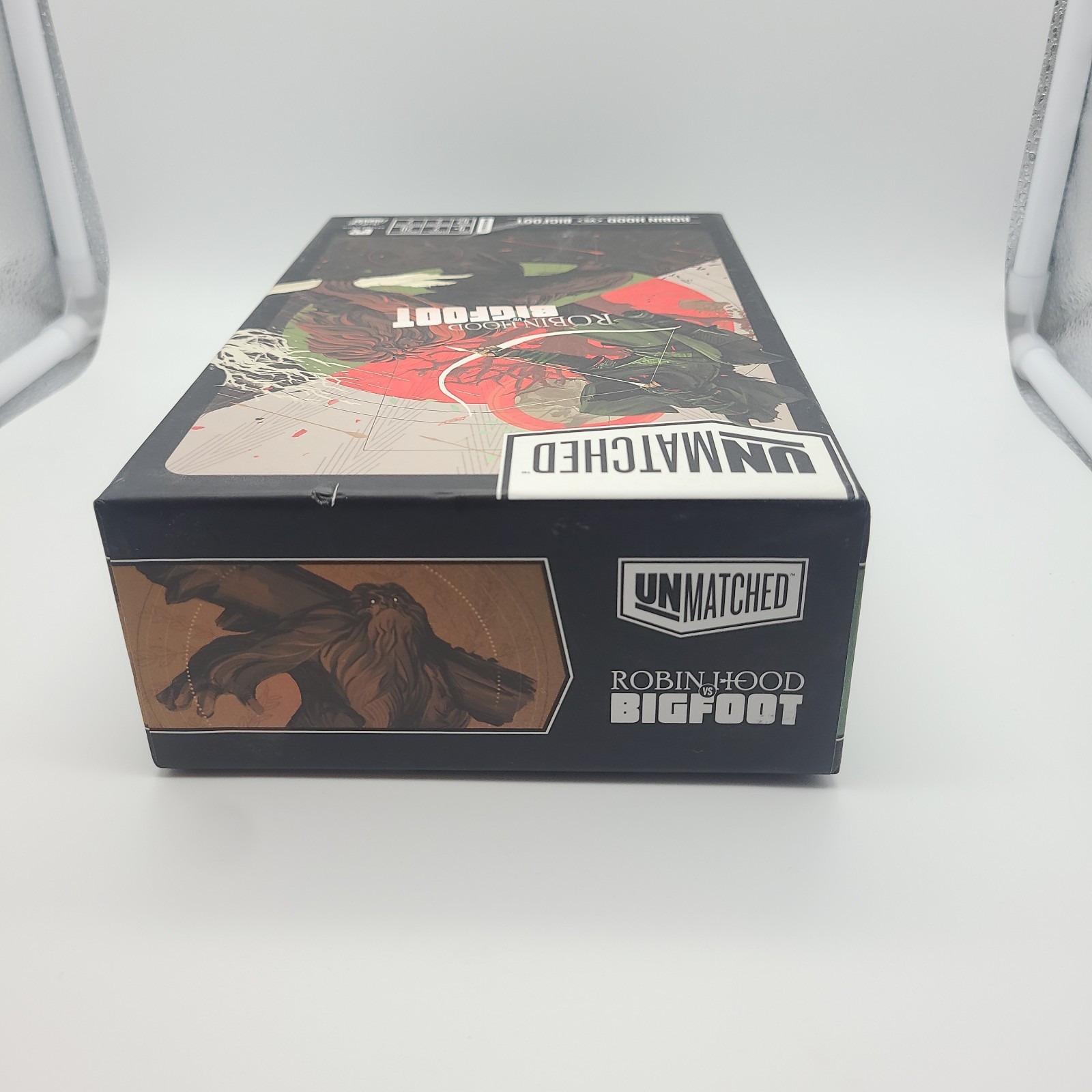 Restoration Games Unmatched Robin Hood Vs. Bigfoot Board Game Mondo Complete
