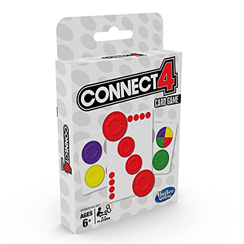 Connect 4 Card Game Fast Fun Travel Game for Kids Ages 5 and Up