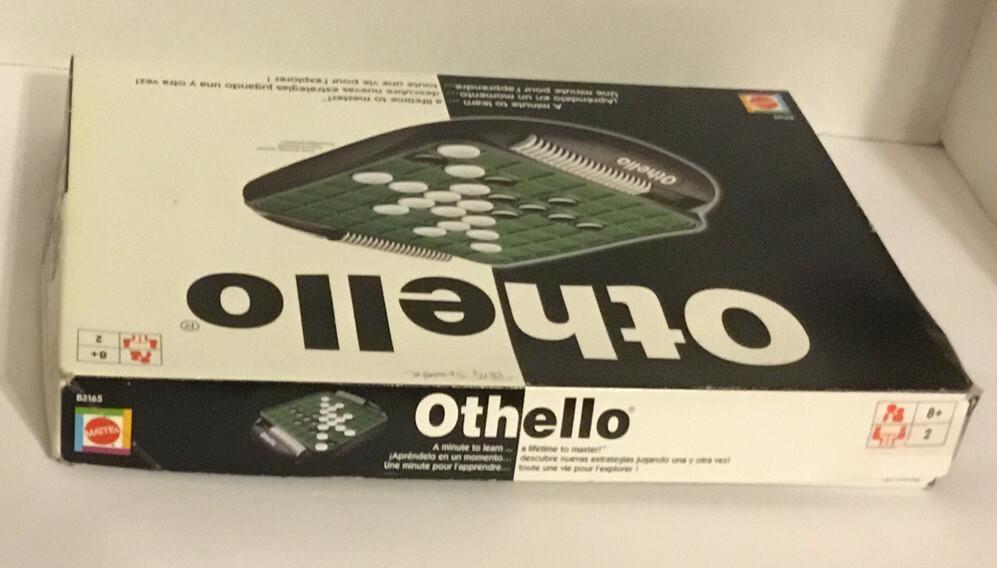 Vintage 2002 Othello Board Game B3165 Complete Made in Czech Republic