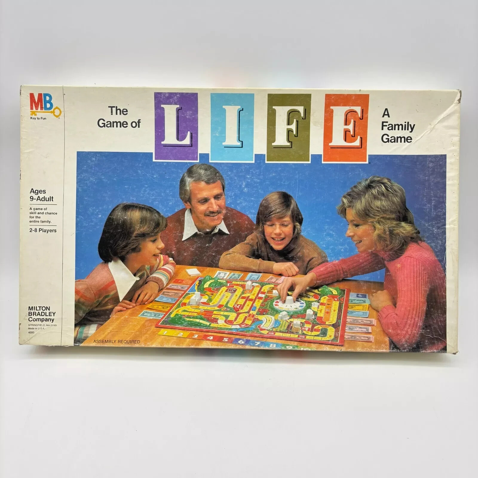 HARSHBRO The Game of Life 1981 Milton Bradley COMPLETE Classic Family Kids..