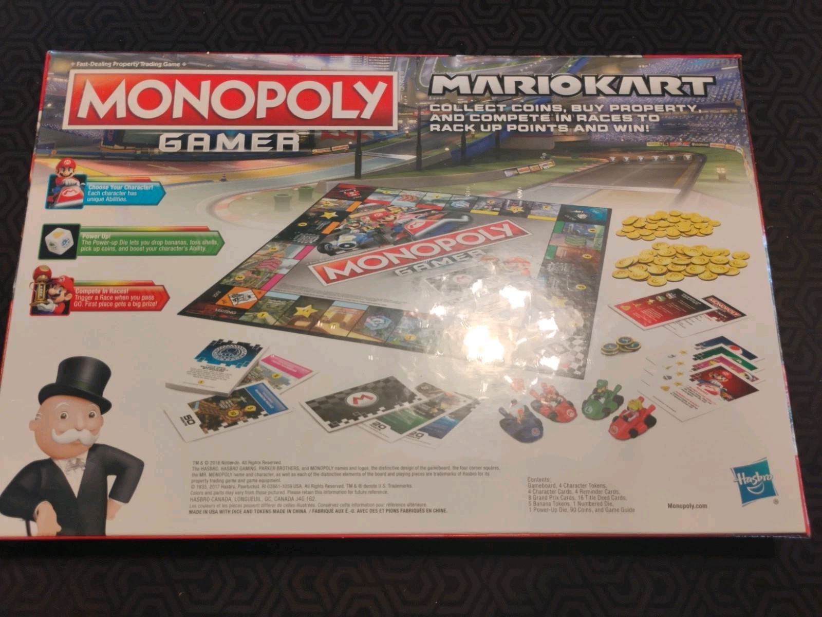 Monopoly Gamer – Mario Mart – All 6 Power Packs – New and Sealed