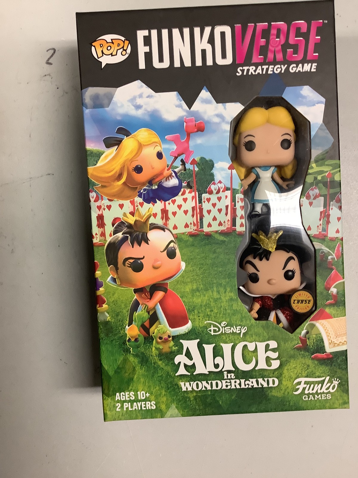 Funko Verse Alice In Wonderland Strategy Board Game Funkoverse Diamond Chase