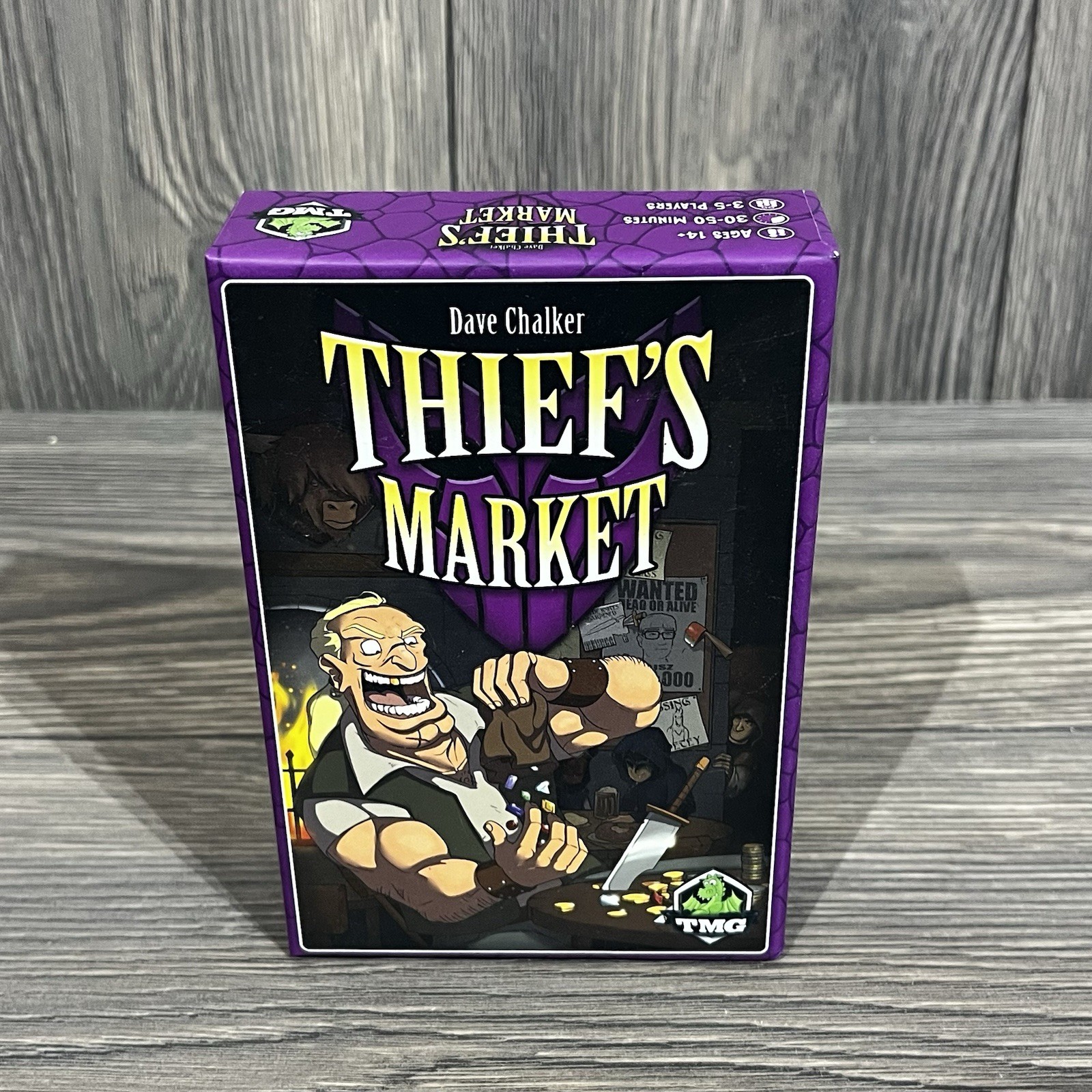 2016 Tasty Minstrel Games THIEF’S MARKET Game For 3-5 Players Ages 14+ NEW