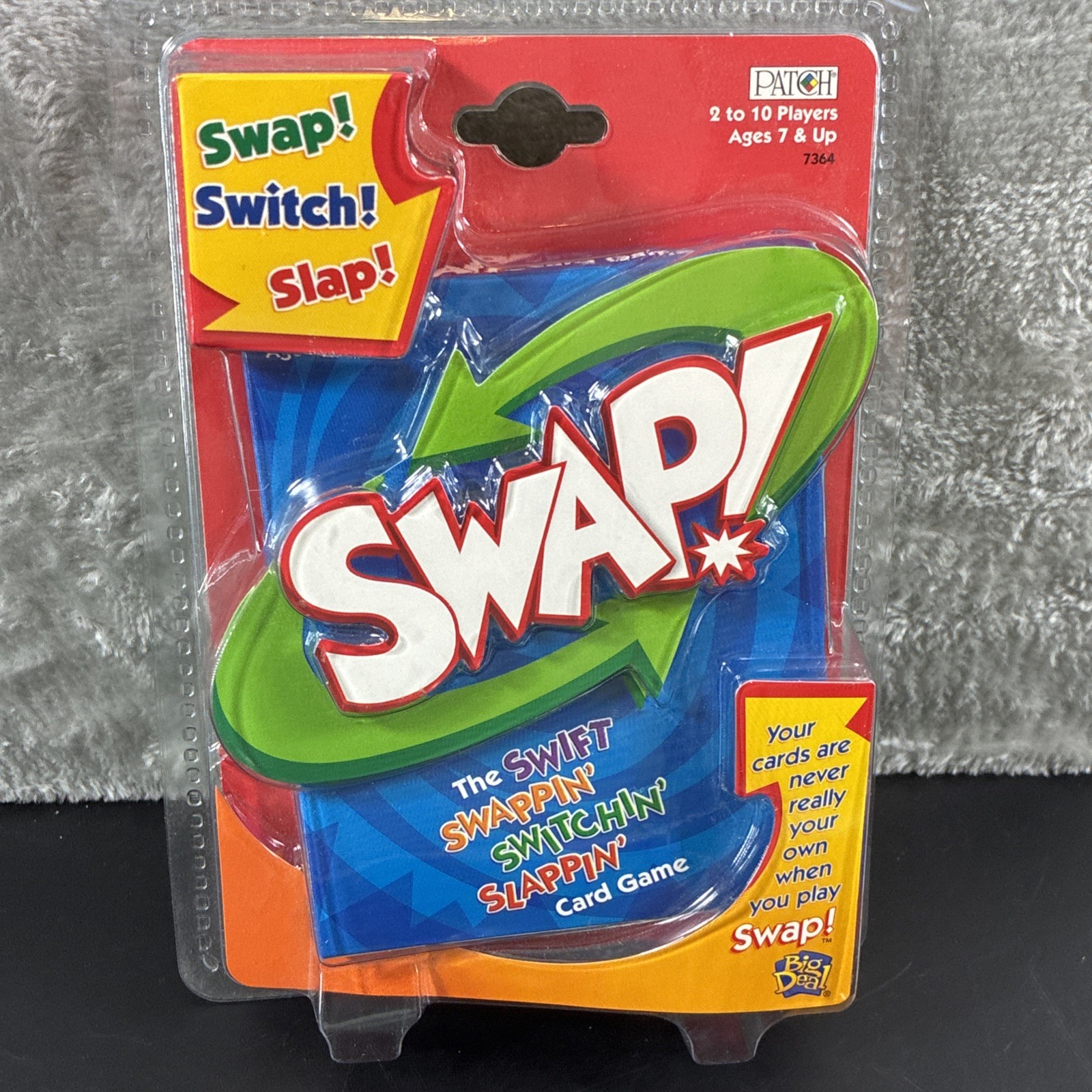 NEW SEALED SWAP! Switch! Slap! Card Game Patch Products Big Deal
