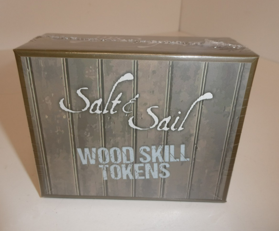2021 Kazoodoo Games (Board Game 75 Wood Skill Tokens) – Salt & Sail NEW! 251537