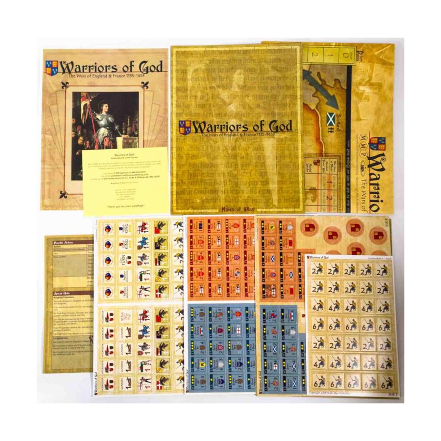 Multiman International Warriors of God – The Wars of England and France Bag NM