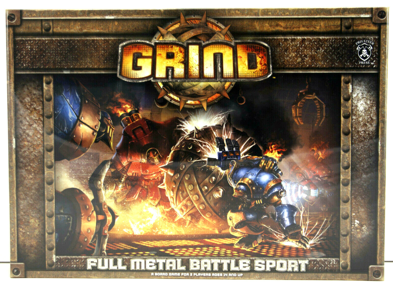 Grind Full Metal Battle Sport Board Game Privateer Press NEW SEALED