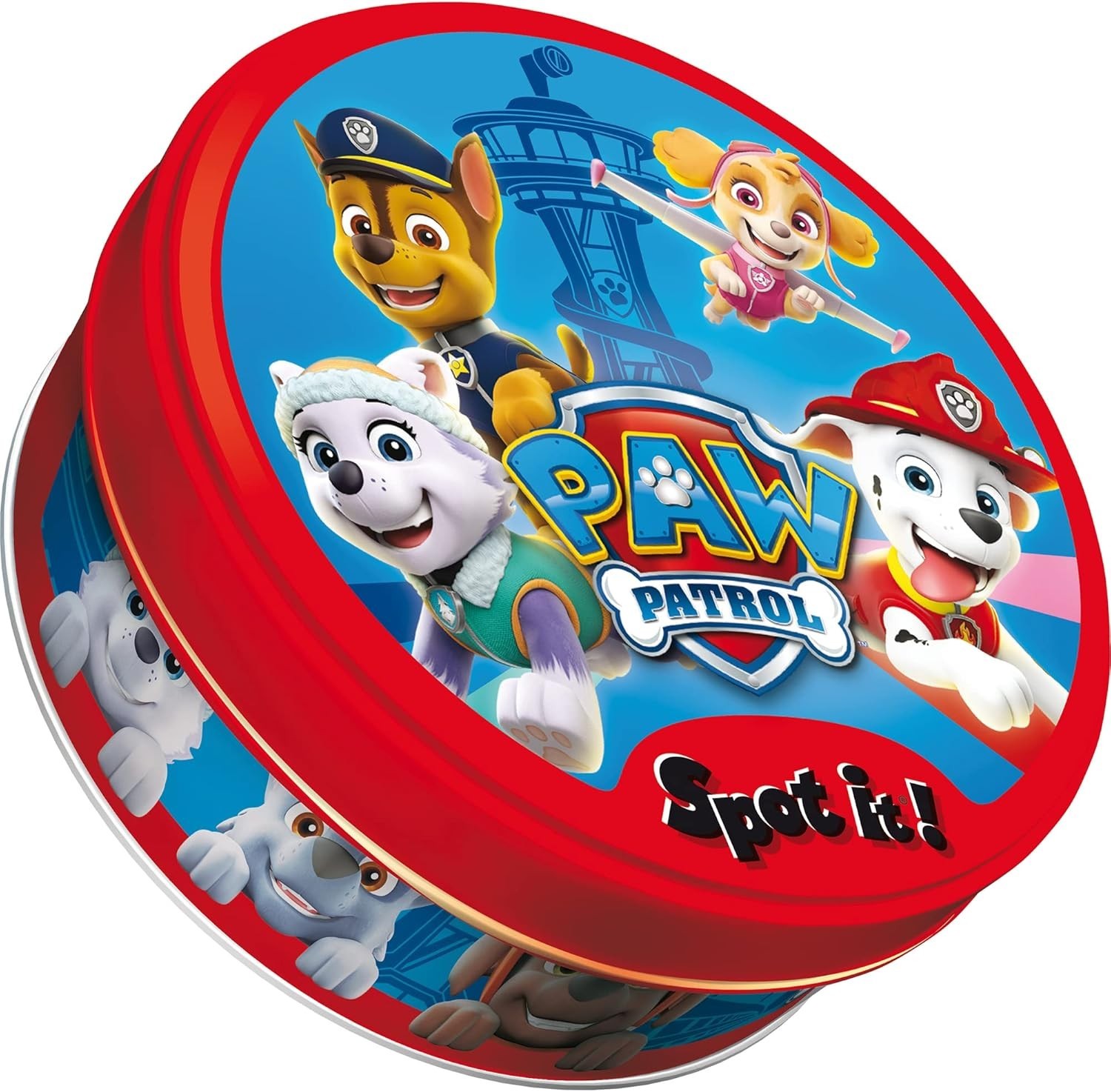 Nickelodeon Paw Patrol Spot It 5 games in 1 Matching Symbol Card Game Sealed