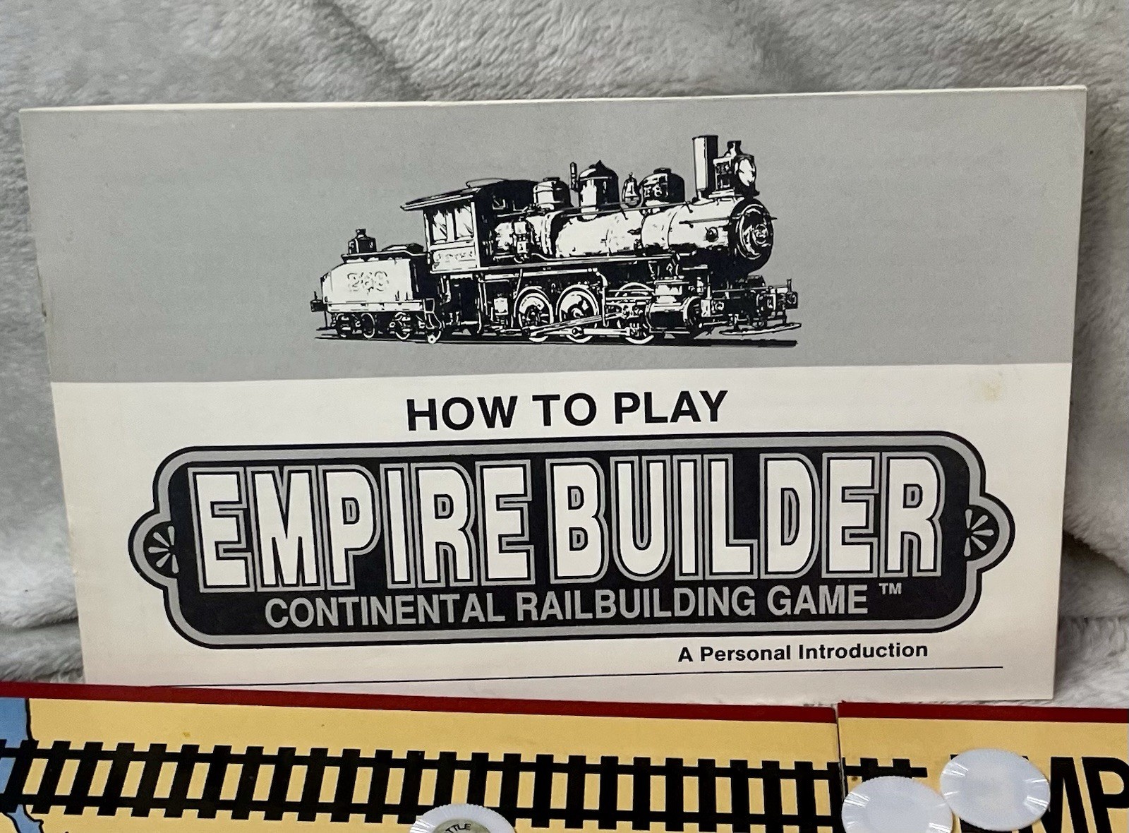 Empire Builder Continental Railroad Game Board Game Mayfair Mostly Complete