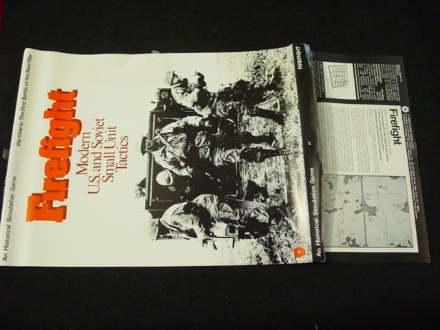 SPI Tray 1976 – FIREFIGHT – Modern U.S. and Soviet Small Unit Tactics game (PUN)