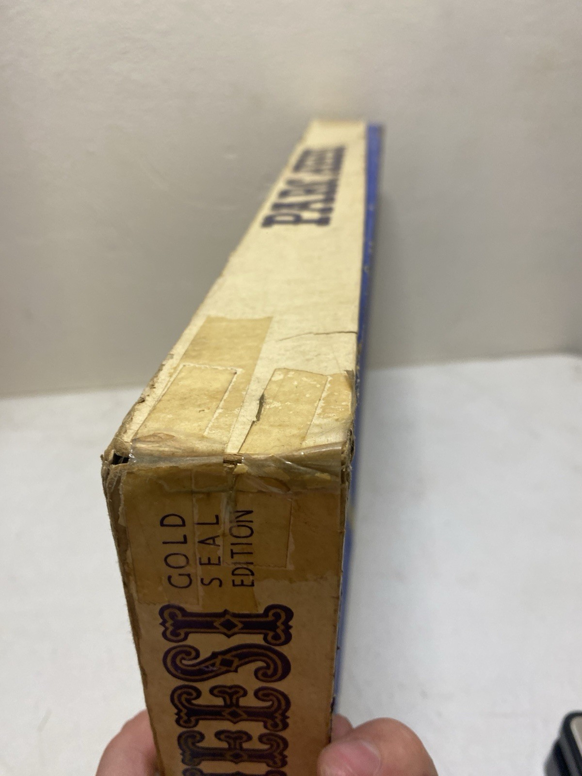 Vintage Parcheesi Gold Seal Edition Board Game