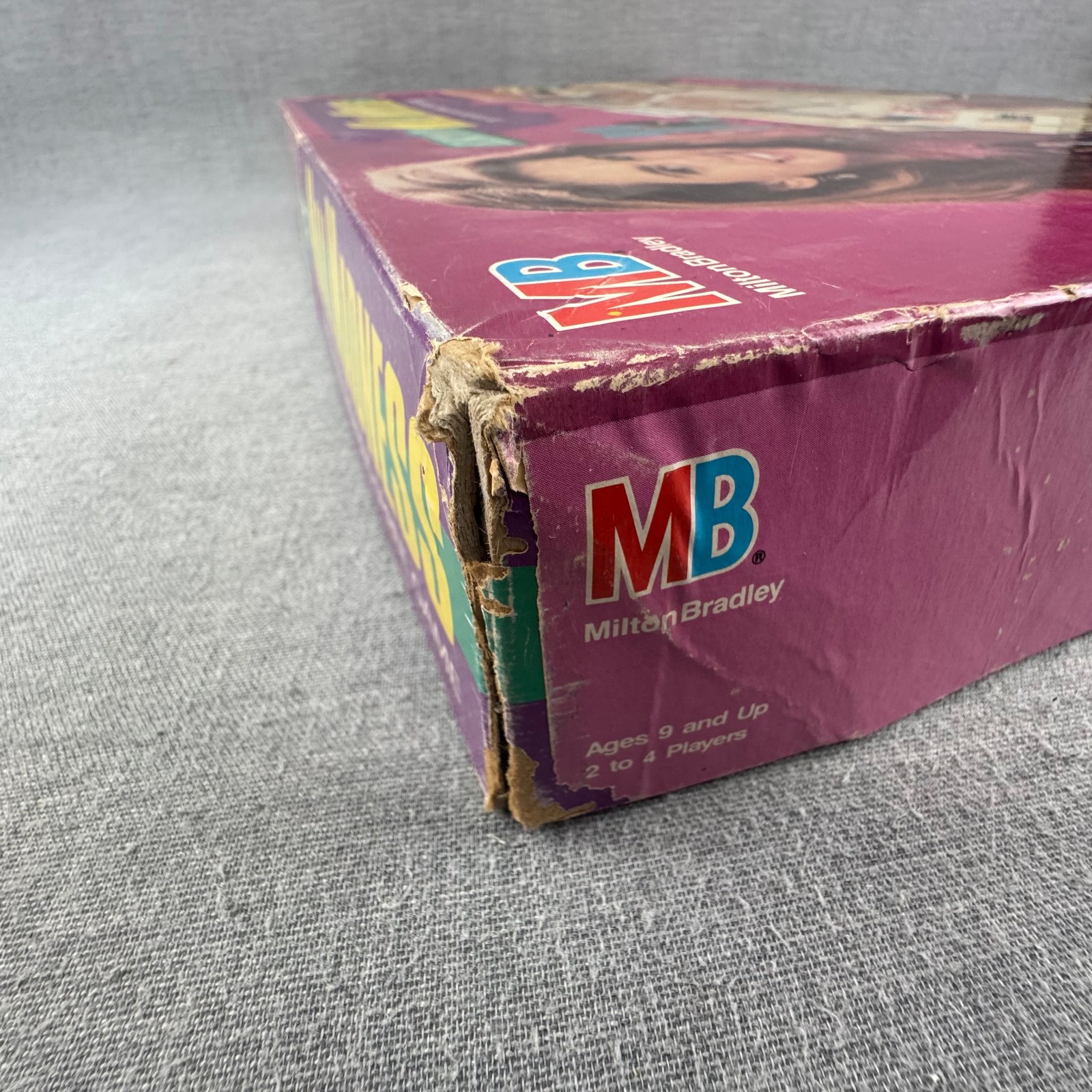 Vintage 1989 Electronic Mall Madness Board Game Milton Bradley Works Incomplete