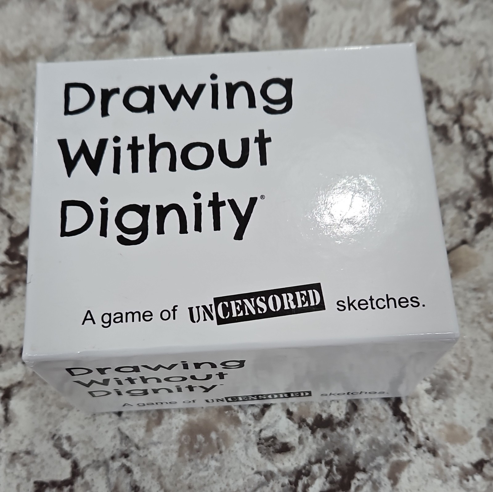 TwoPointOh Games Drawing Without Dignity Adult Humor Party Game 17+ Timer 4+