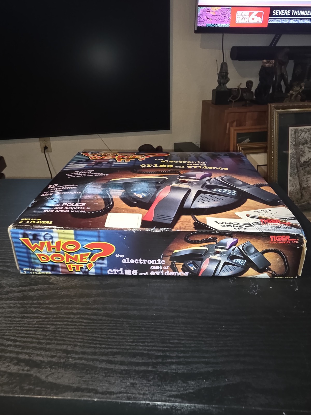 Who Done It? Vintage 1998 Tiger Electronics Crime Game Complete New Sealed