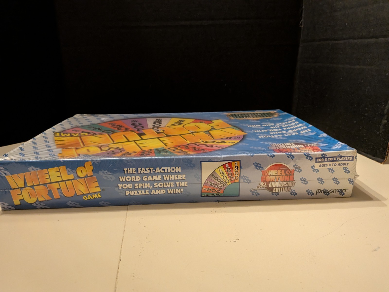 New/Sealed “Wheel of Fortune 20th Anniversary Board Game Pressman 2002 (USA)
