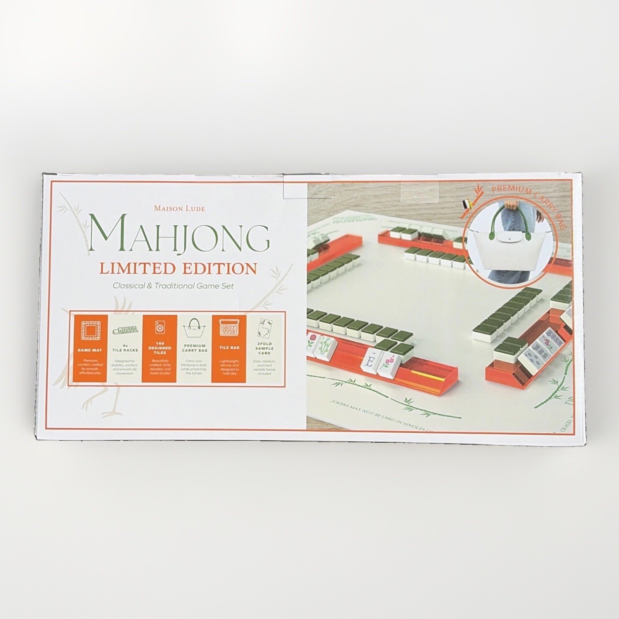 Maison Lude Mahjong Limited Edition 160 Tile Set-Mat-Accessories